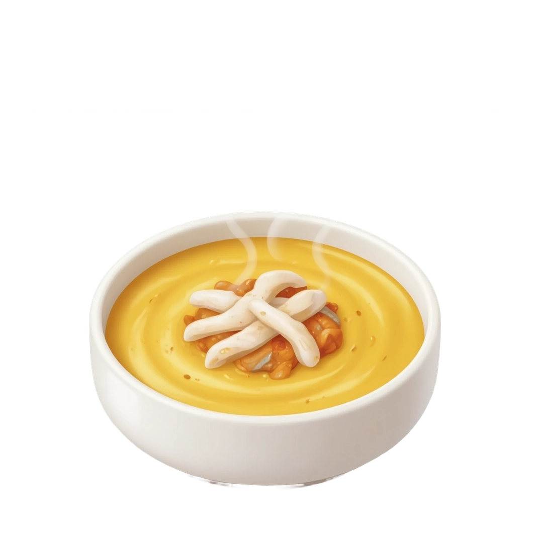 Velouté de haricots & haddock