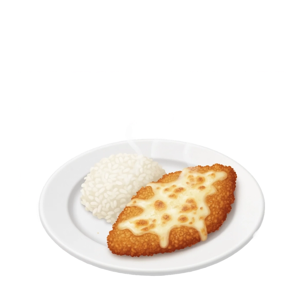 Poulet pané au parmesan