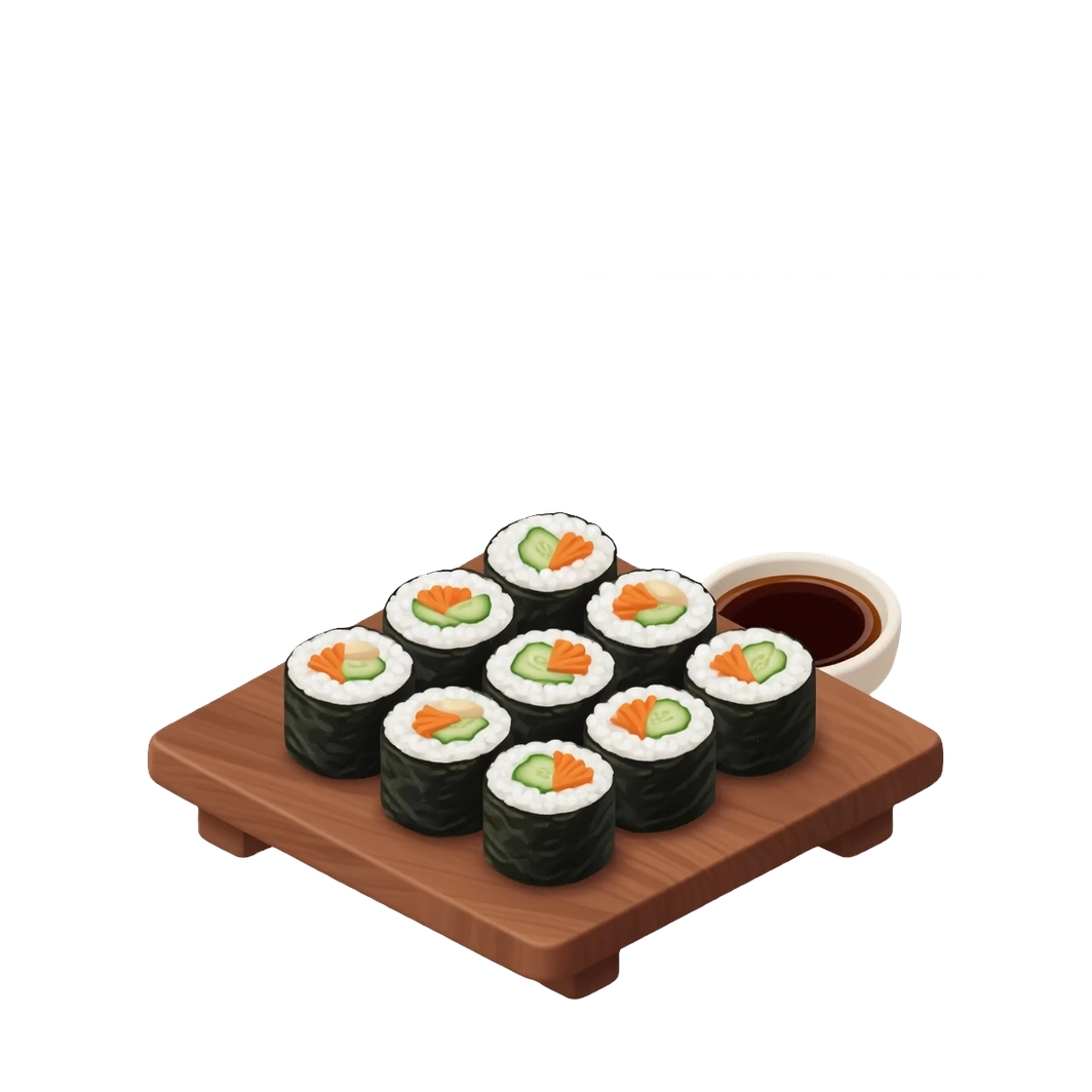 Makis végé concombre & carotte